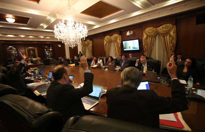 El gabinete. Foto por la Presidencia.