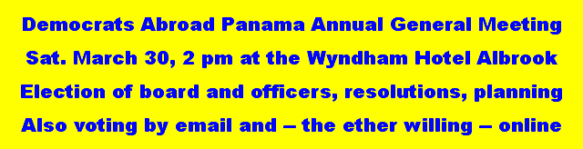 DA - Panama meets on Saturday