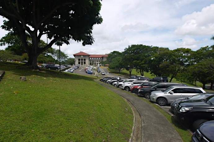 Parking for the PanCanal Administration Building